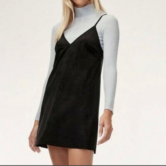 Wilfred Free Vivienne dress in vegan suede XS - Picture 2 of 11